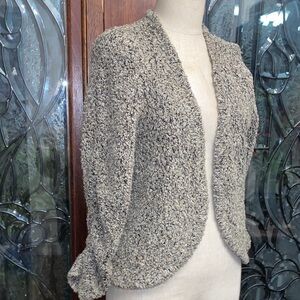 Fever Women's Textured Gray Teddy Jacket